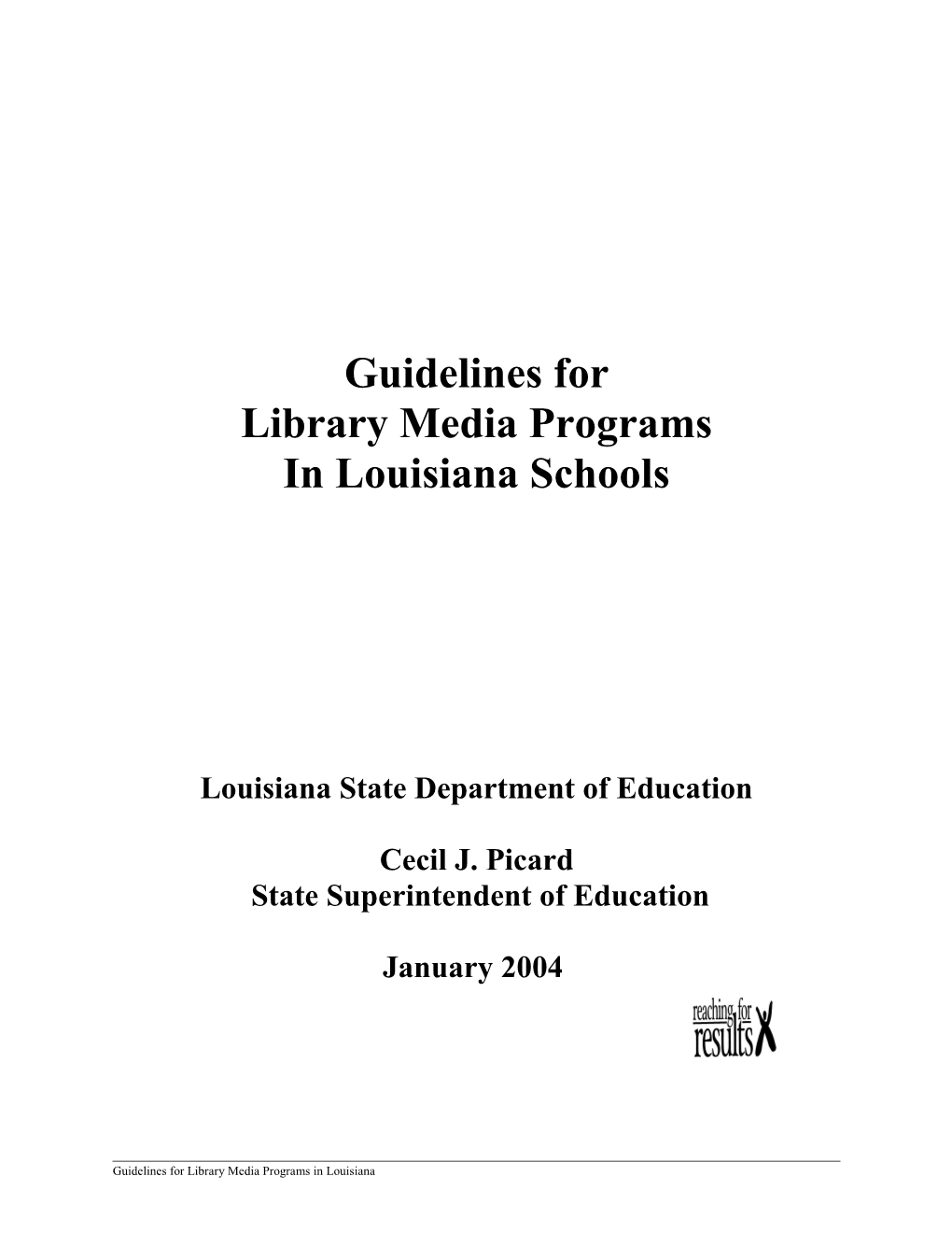 Louisiana State Department of Education