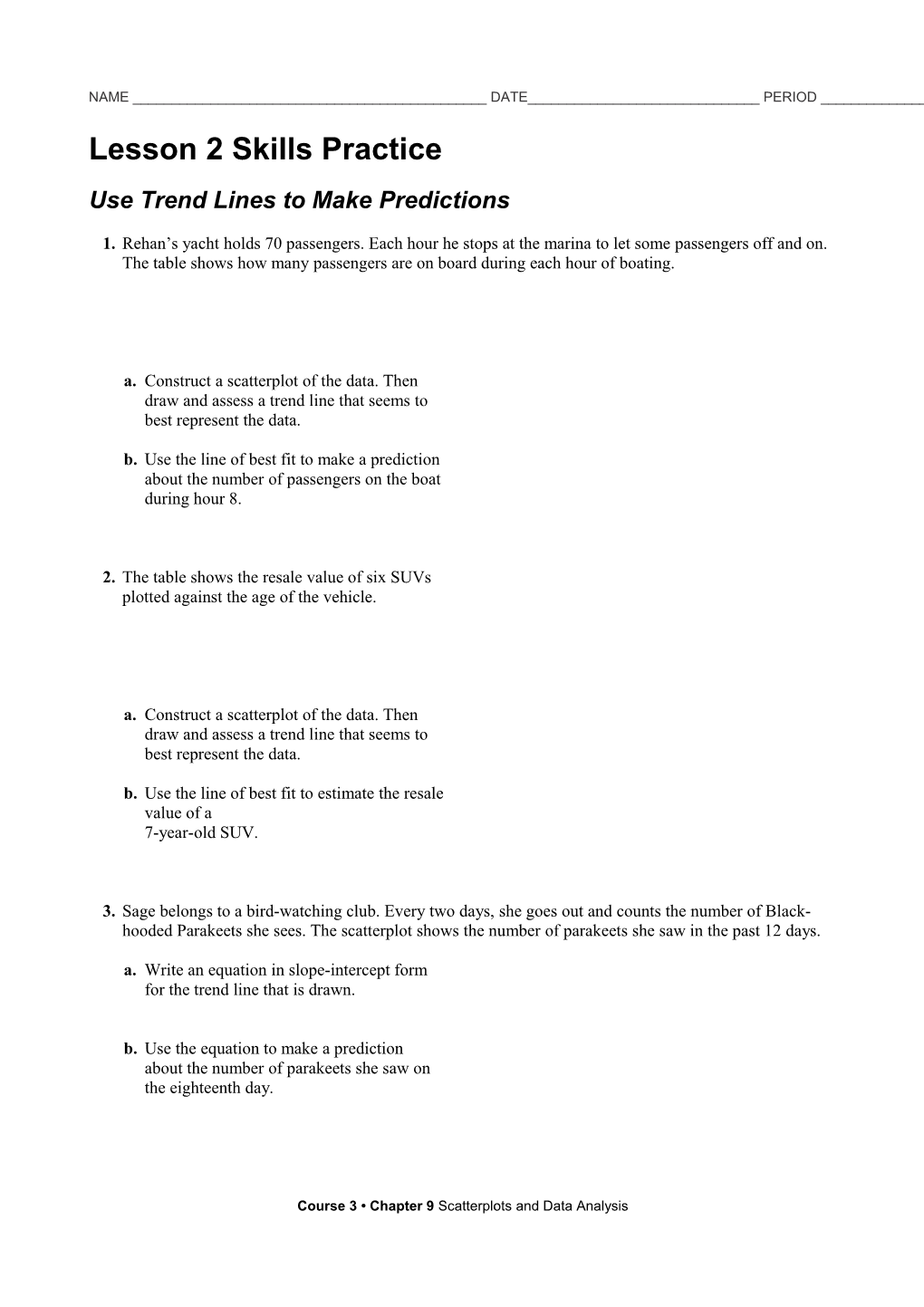 Use Trend Lines to Make Predictions