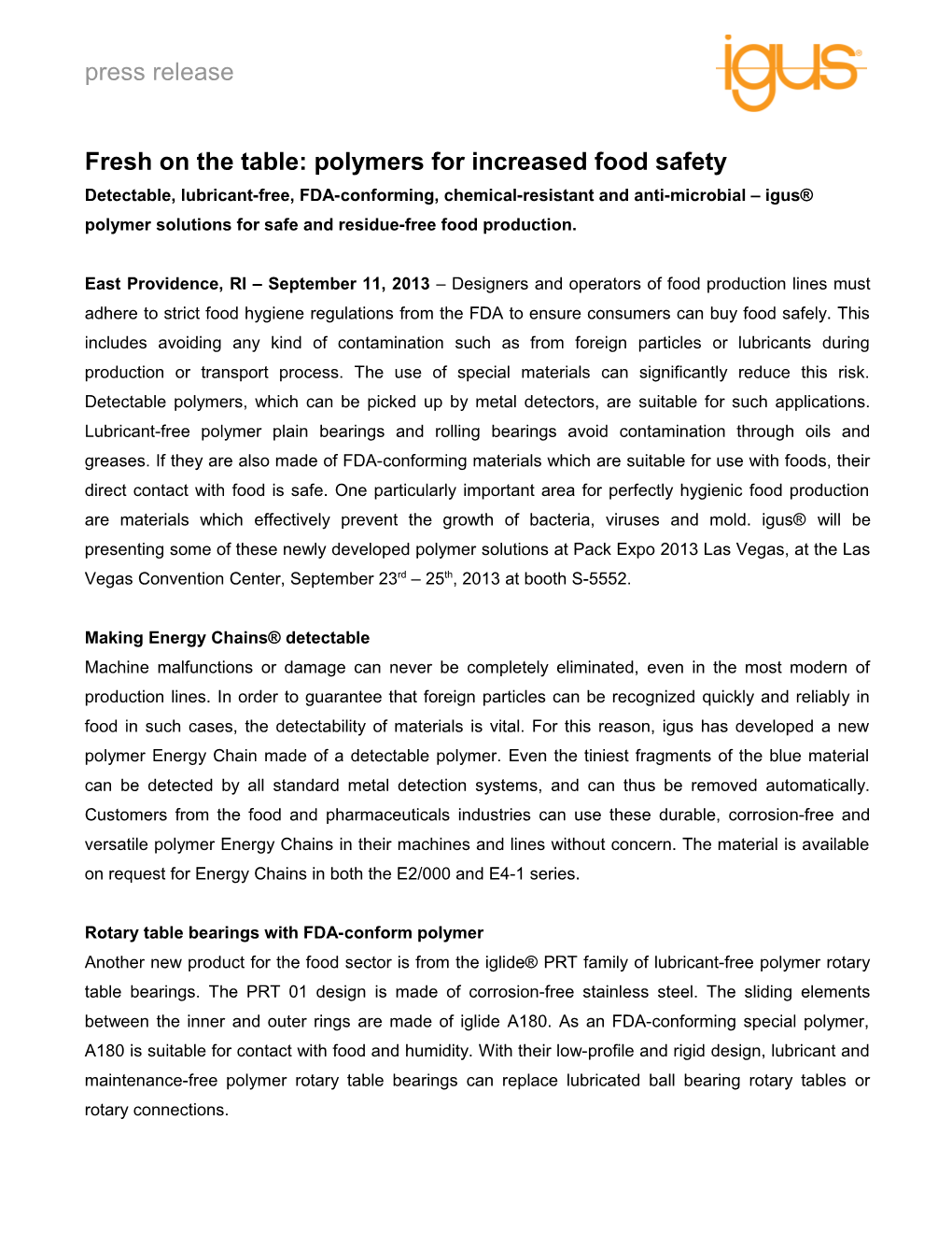 Making Energy Chains Detectable