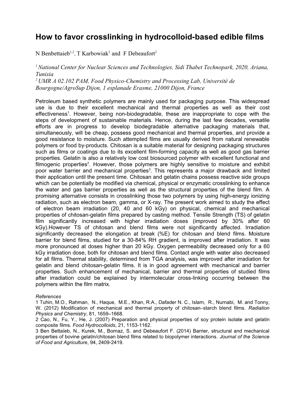 Electron Pulse Polymerization - Size Exclusion Chromatography (Epp-Sec) As an Alternative