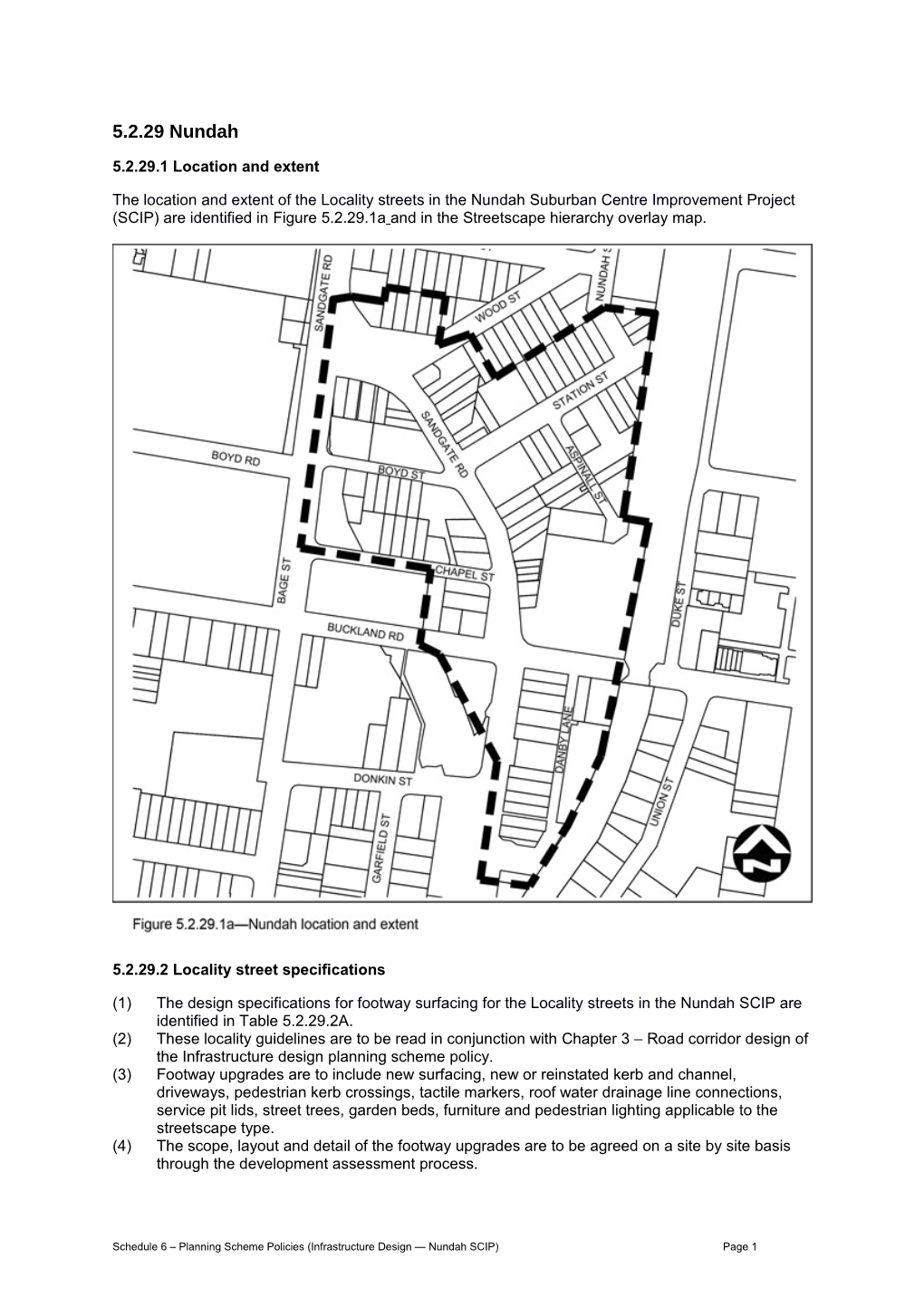 5.2.29.1 Location and Extent