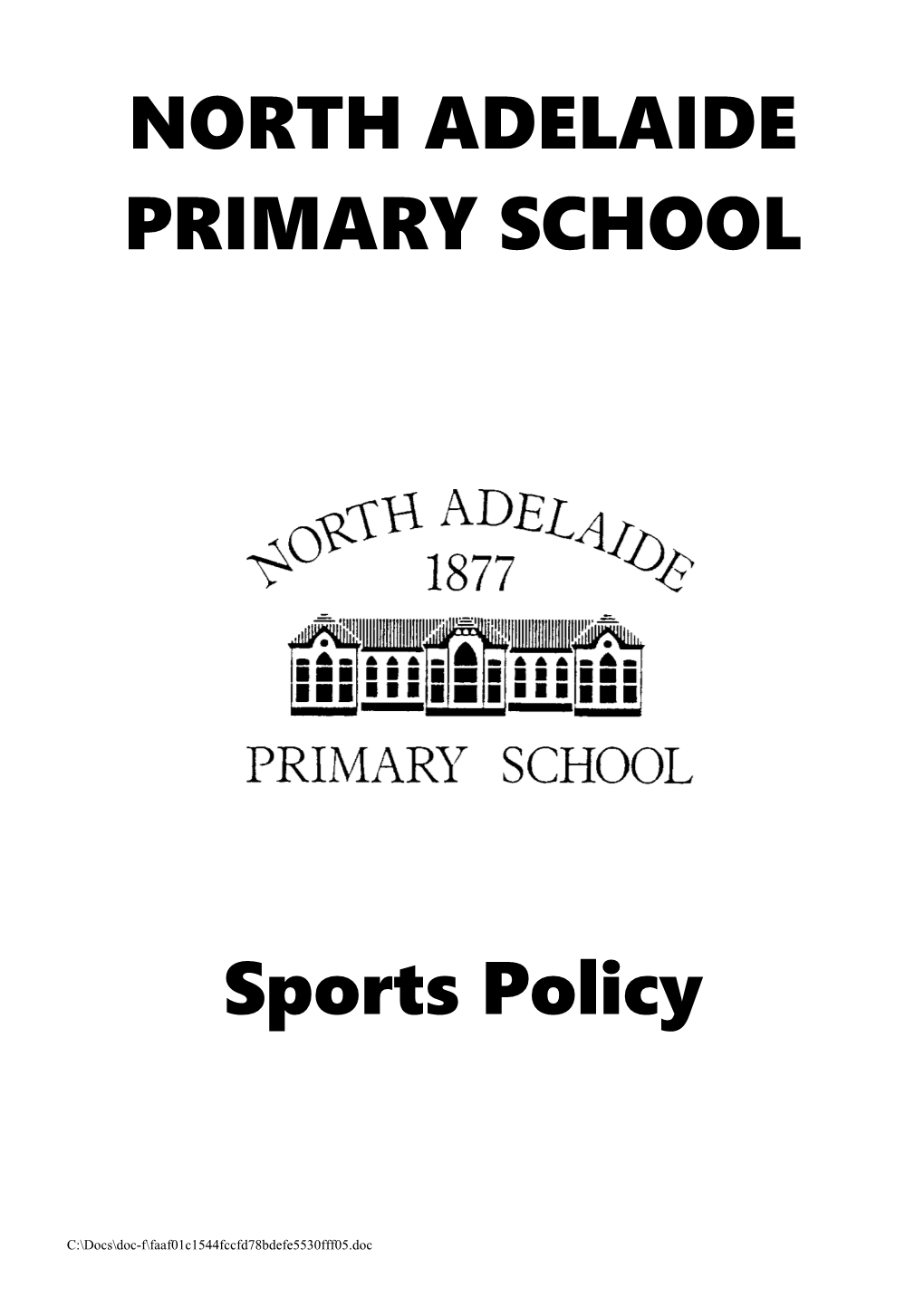 North Adelaide Primary School