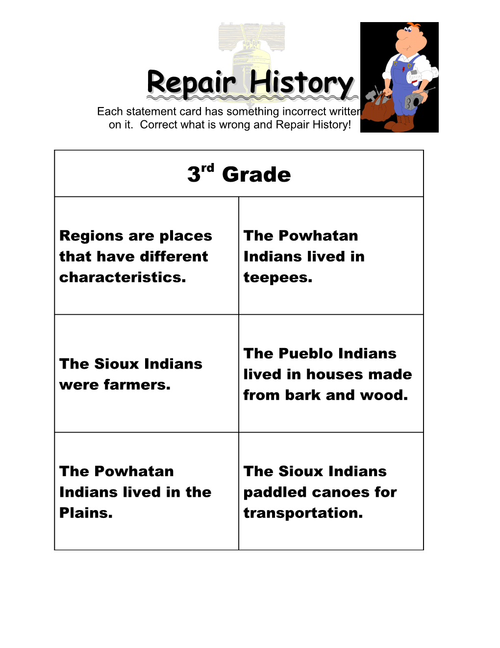 Regions Are Places That Have Different Characteristics