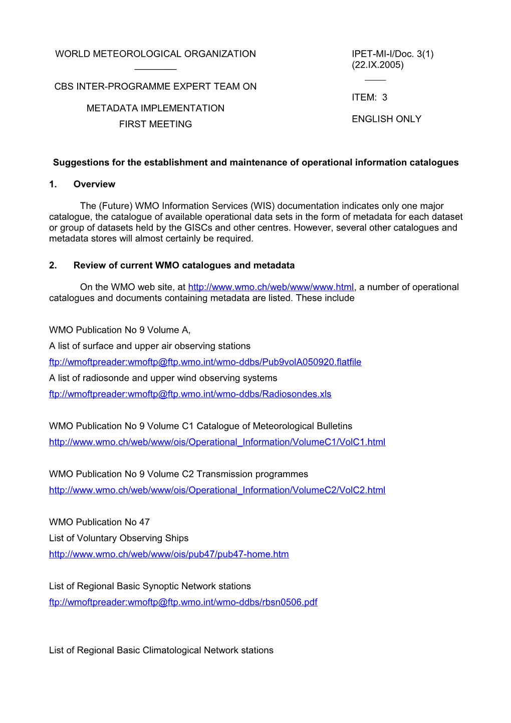 World Meteorological Organization s5