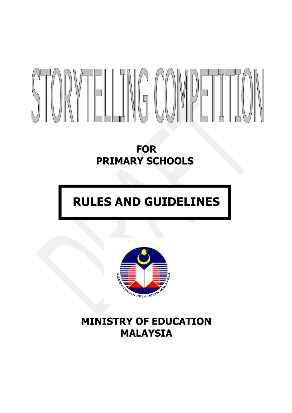 Storytelling Competition for Primary Schools (Level 2)
