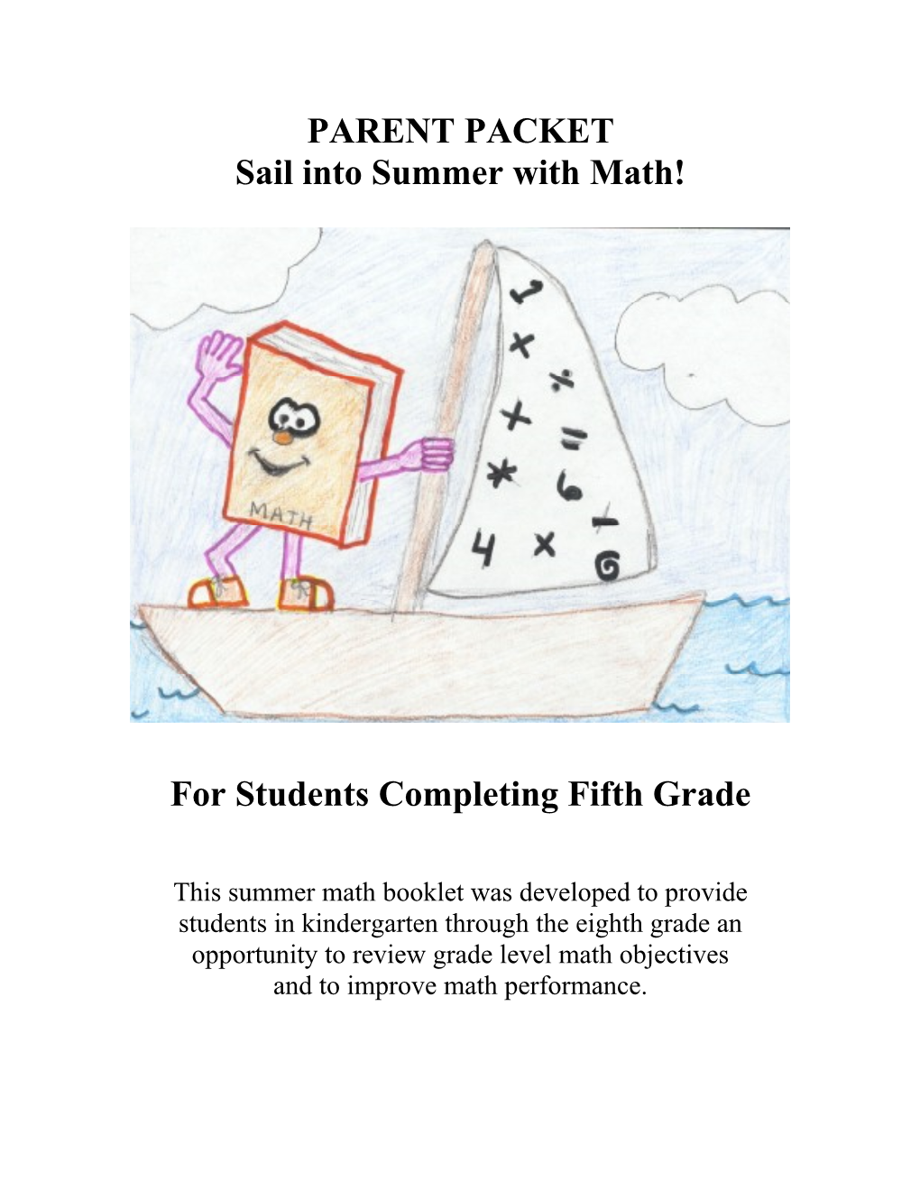 Summer Mathematics Packet s3
