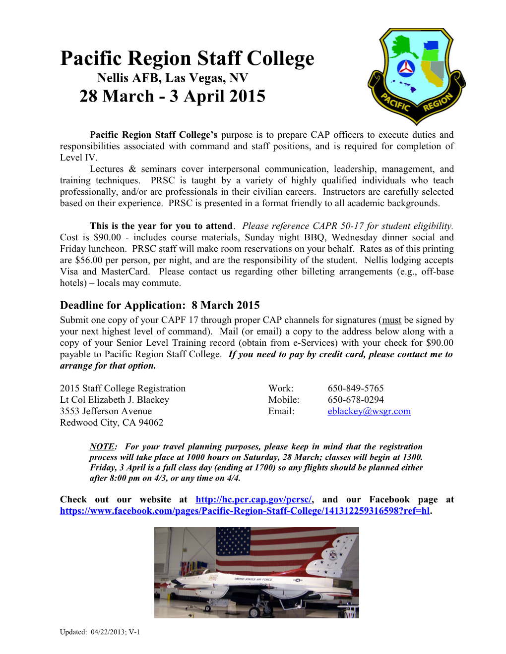 Deadline for Application: 8 March 2015