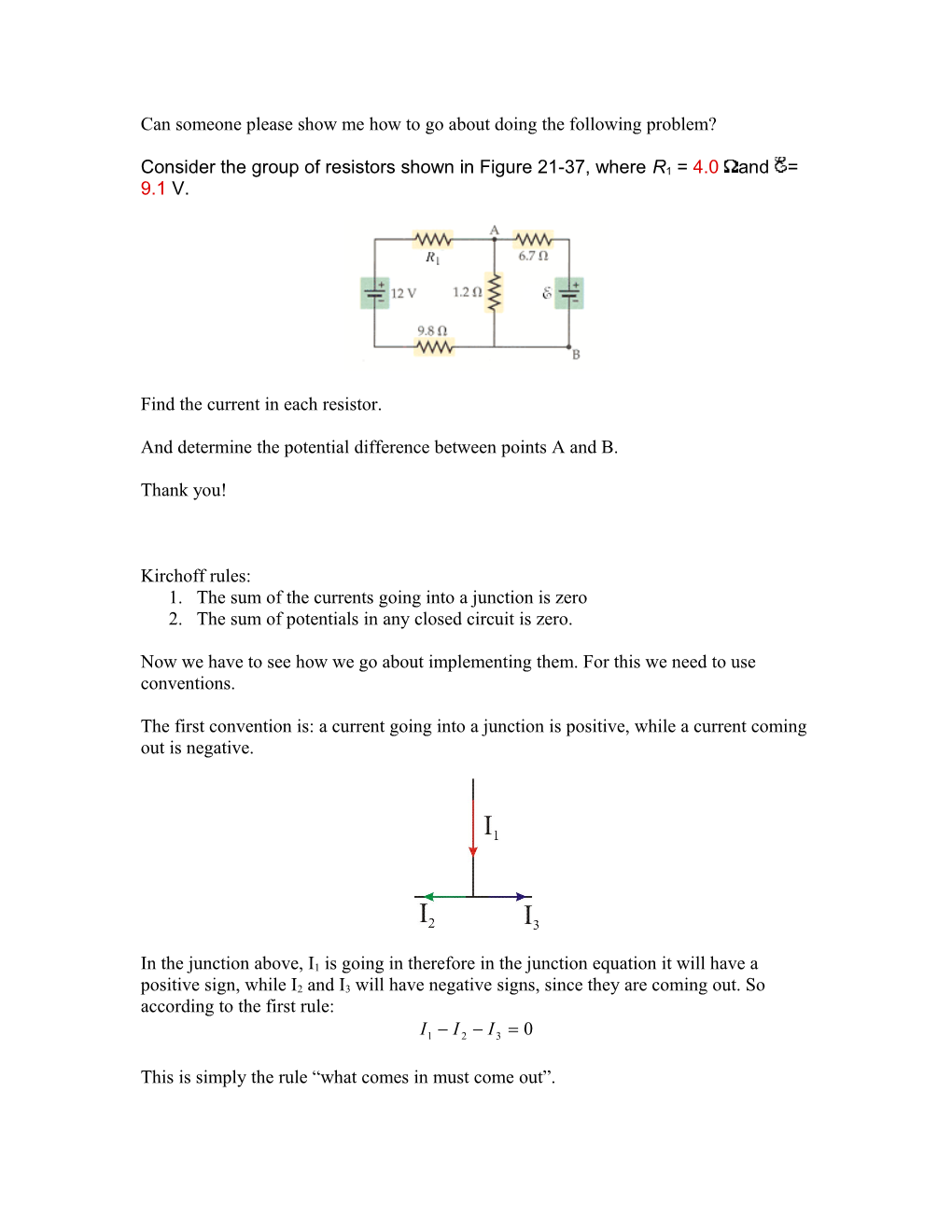 Can Someone Please Show Me How to Go About Doing the Following Problem