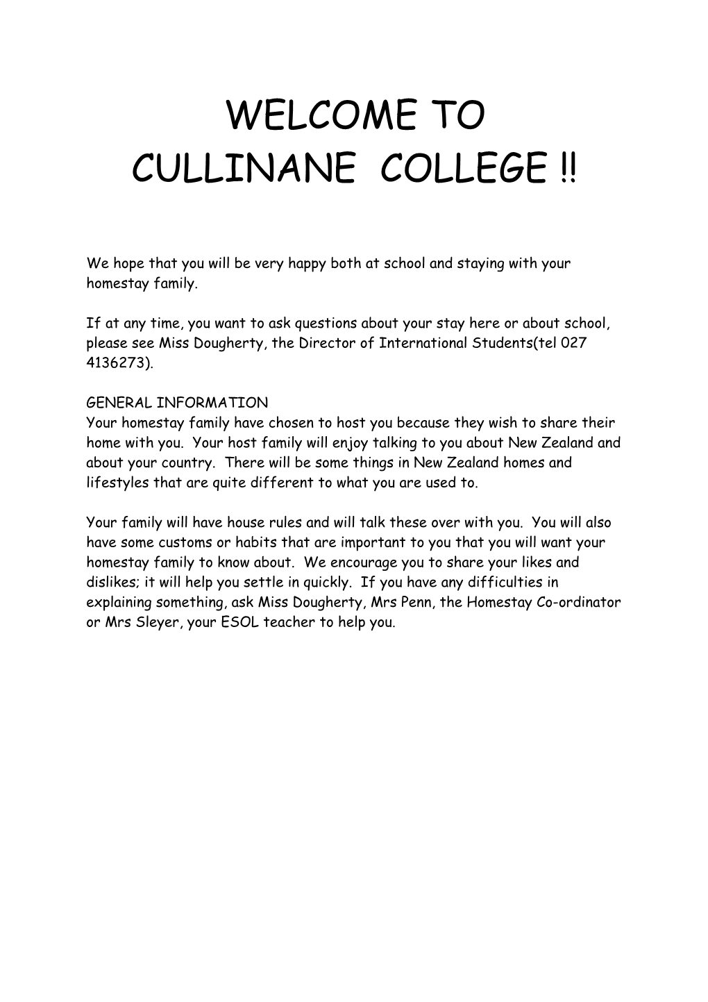 Cullinane College