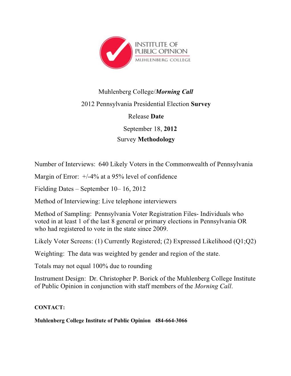 Muhlenberg College/Morning Call s2