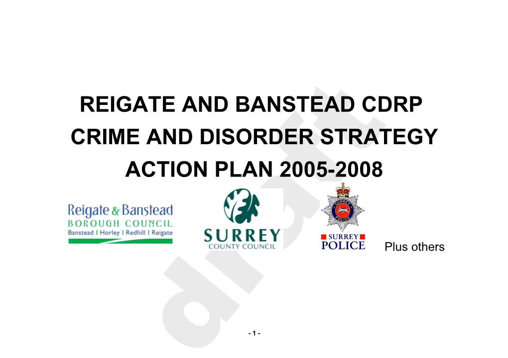 Reigate and Banstead Cdrp