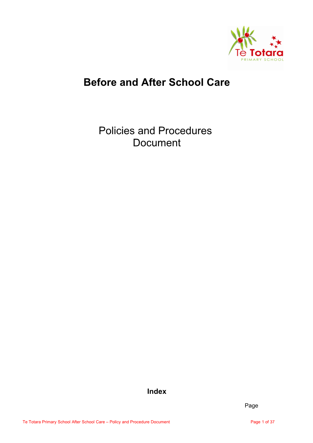 Before and After School Care