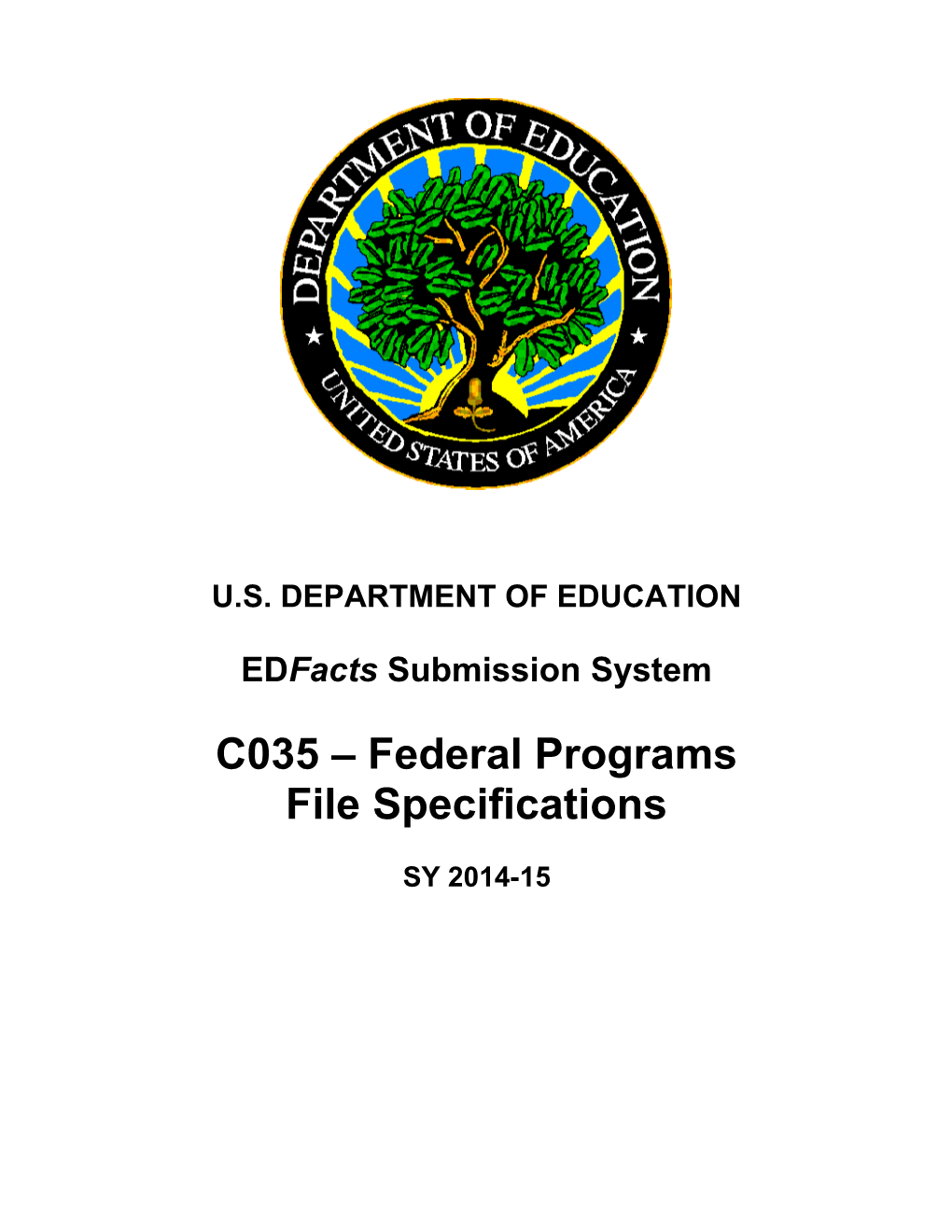 C035 - Federal Programs File Specifications (Msword)