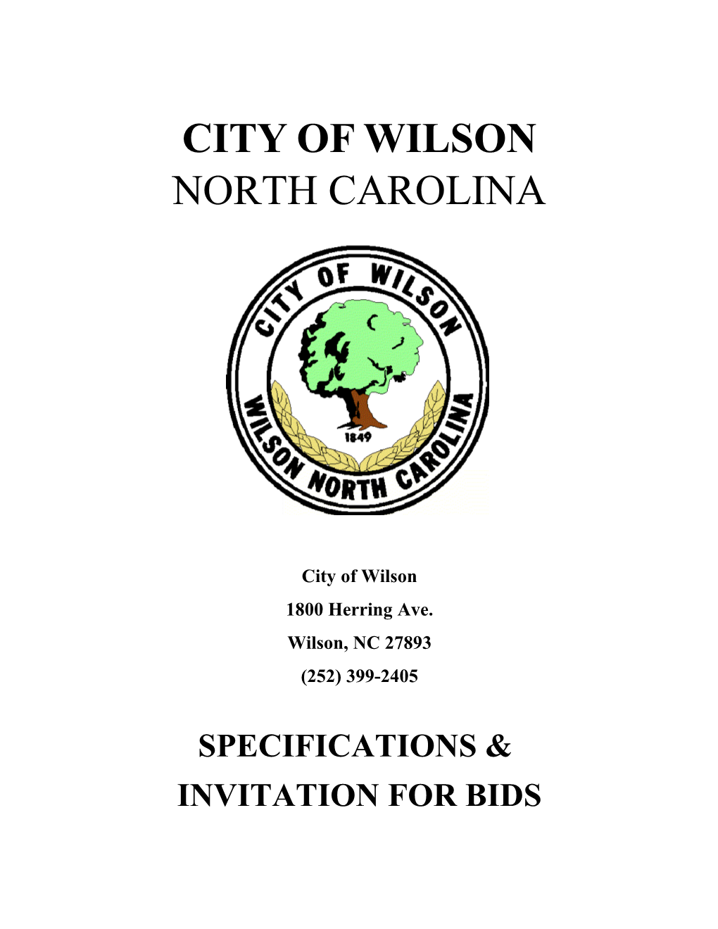 City of Wilson