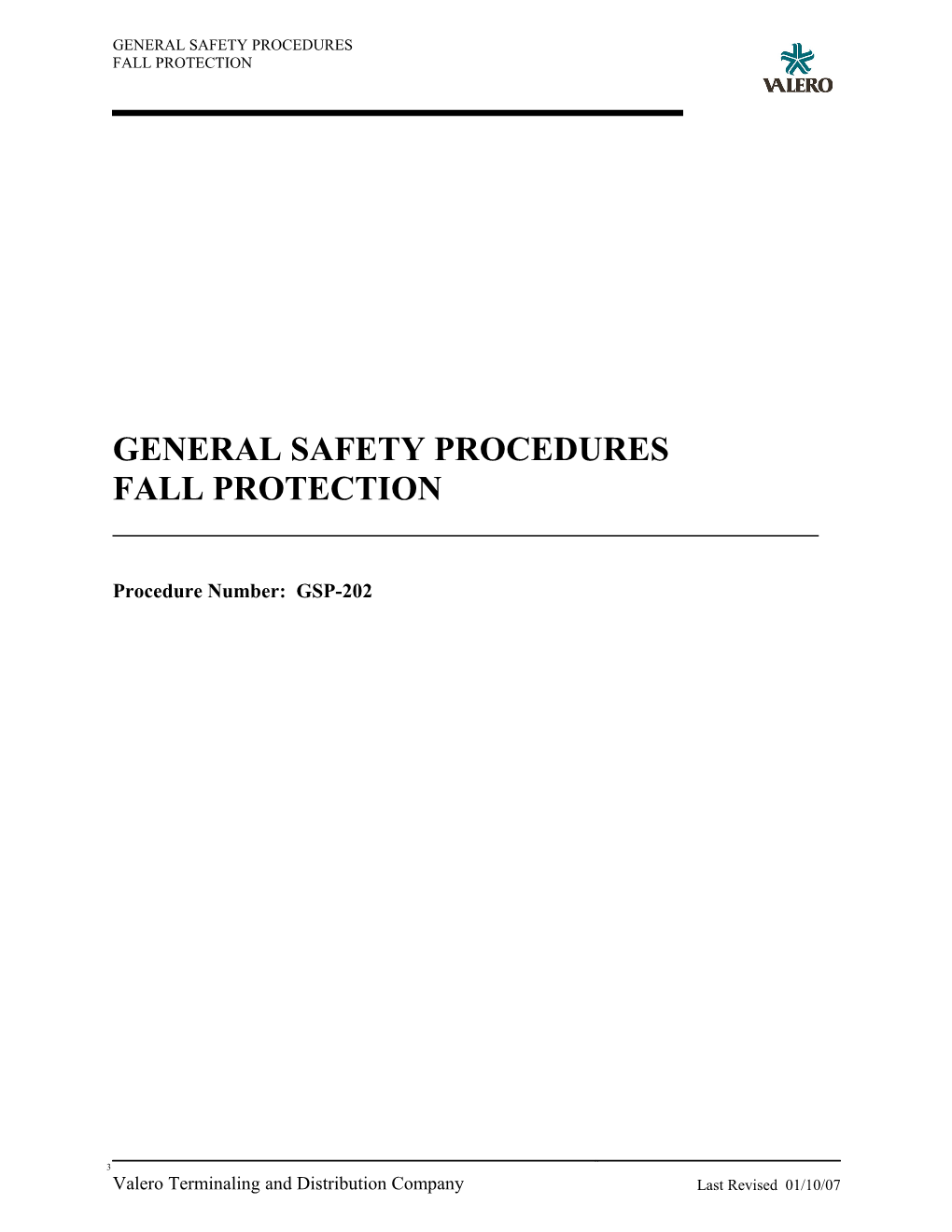 Vtdc Gsp 202 Fall Protection 01 10 07