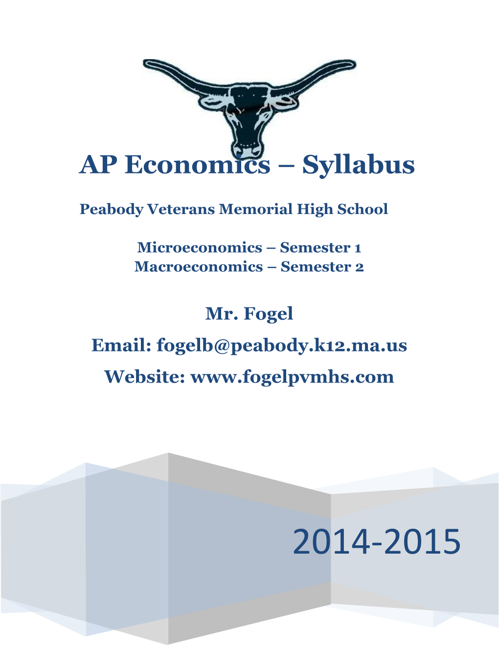AP Economics - Syllabus
