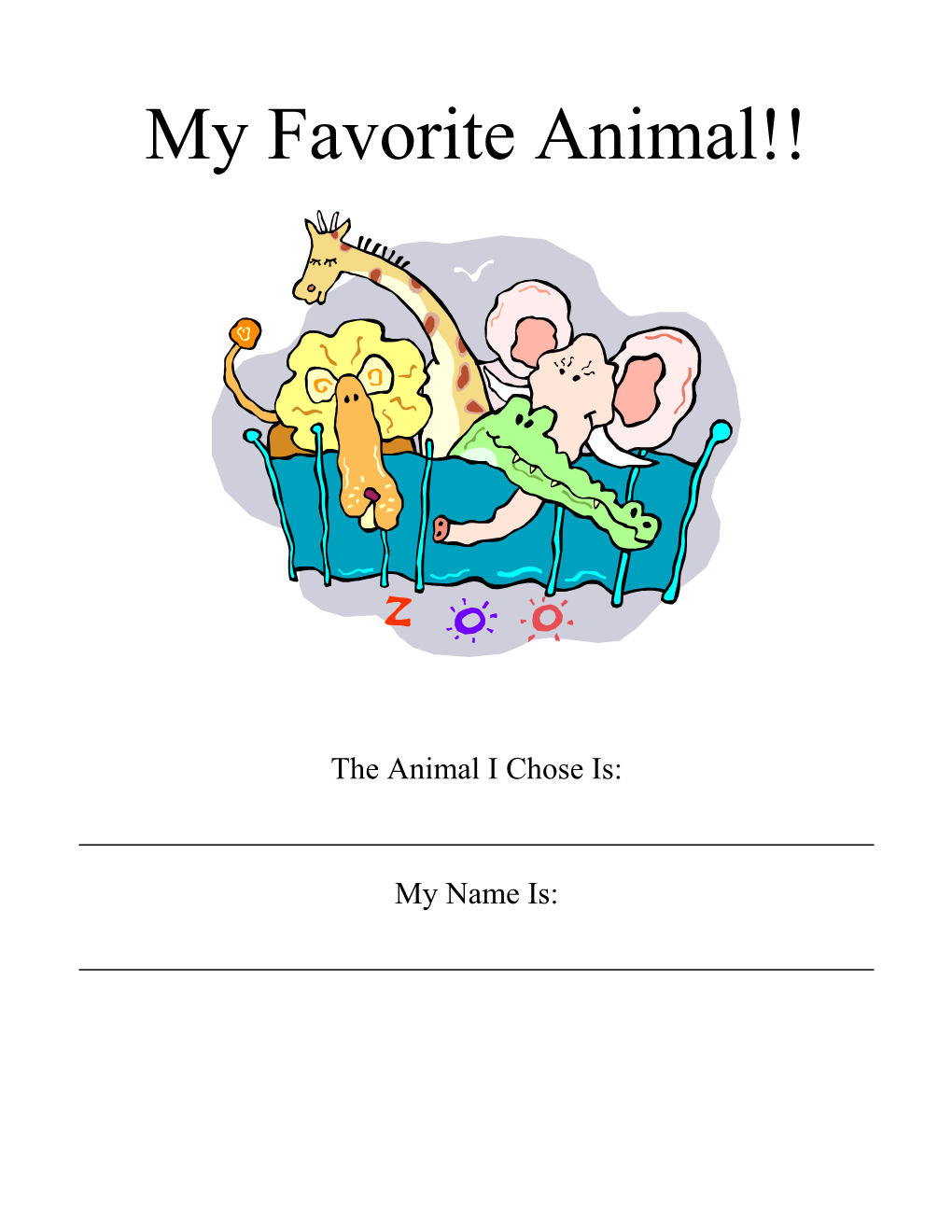 All About Your Favorite Animal