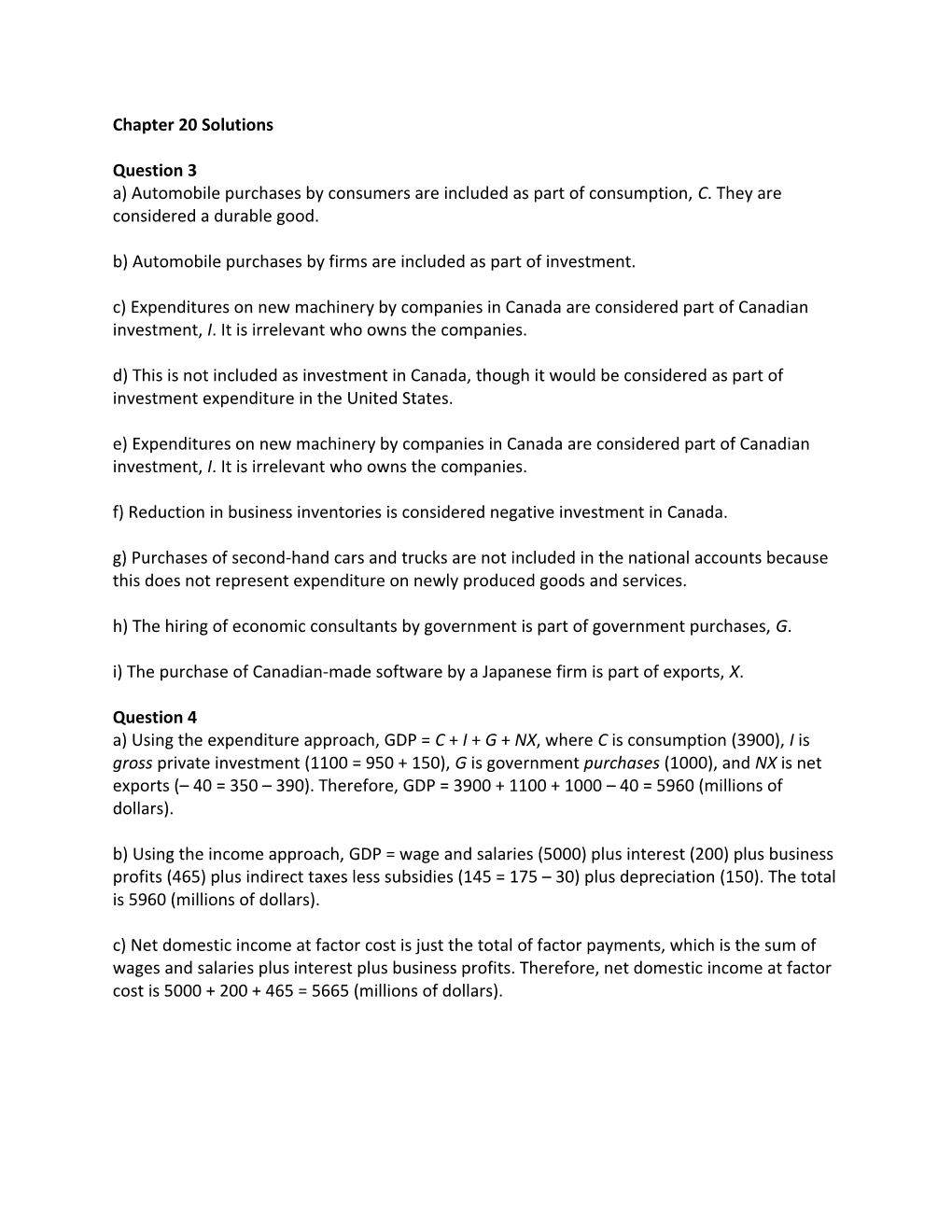 Chapter 20 Solutions