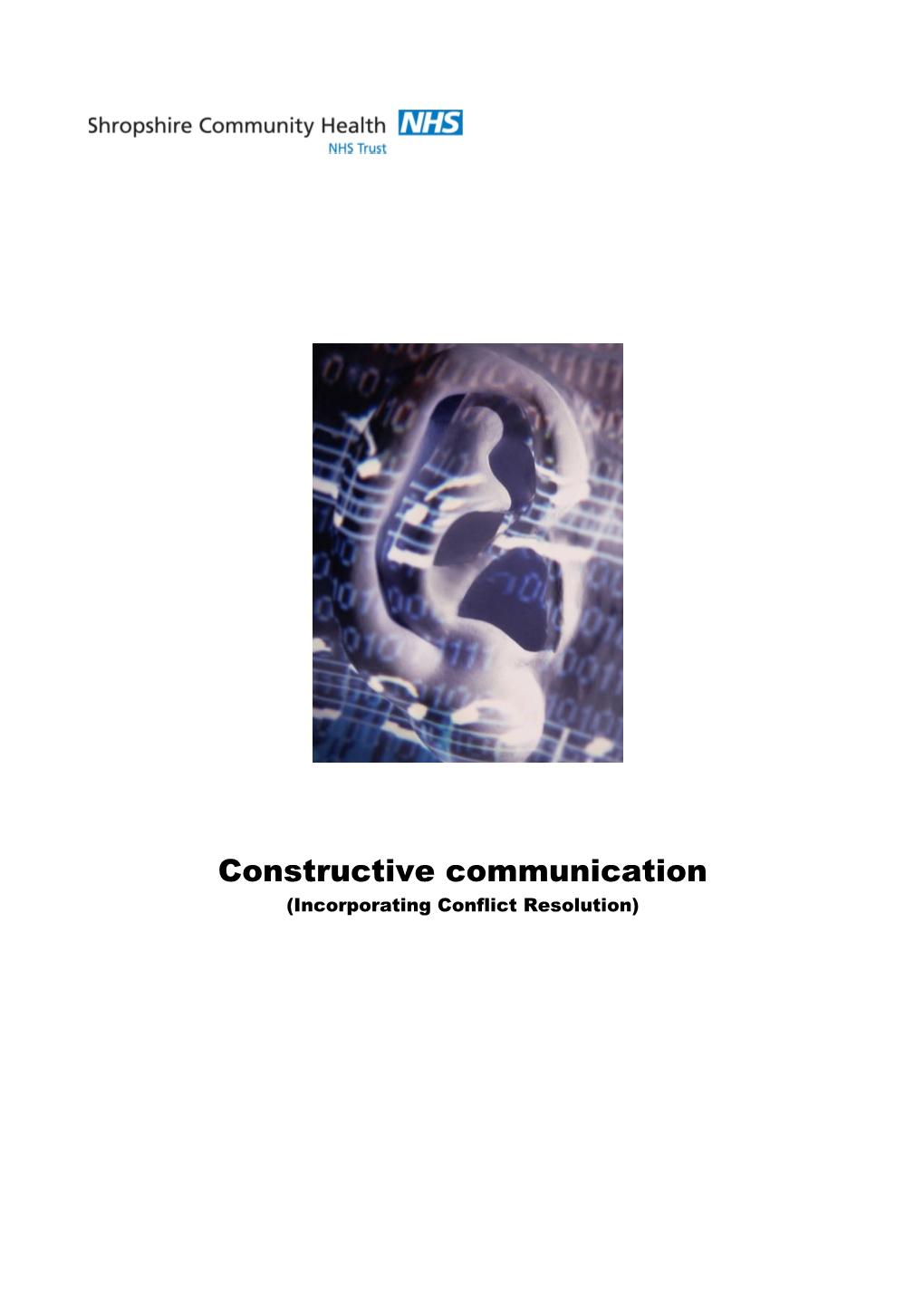 Constructive Communication