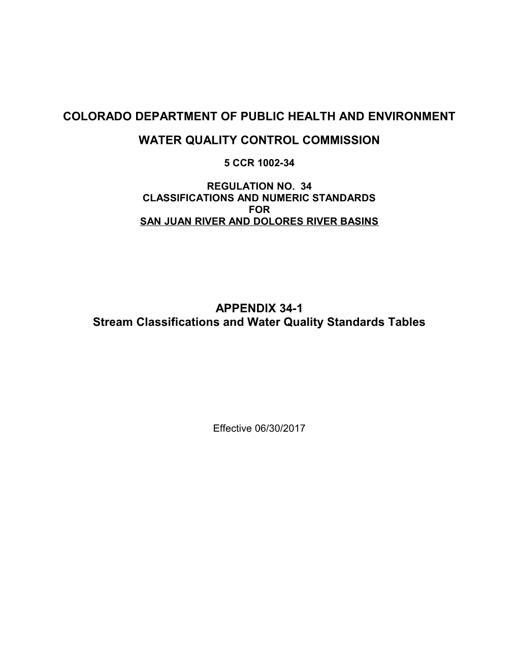 Colorado Department of Public Health and Environment s5