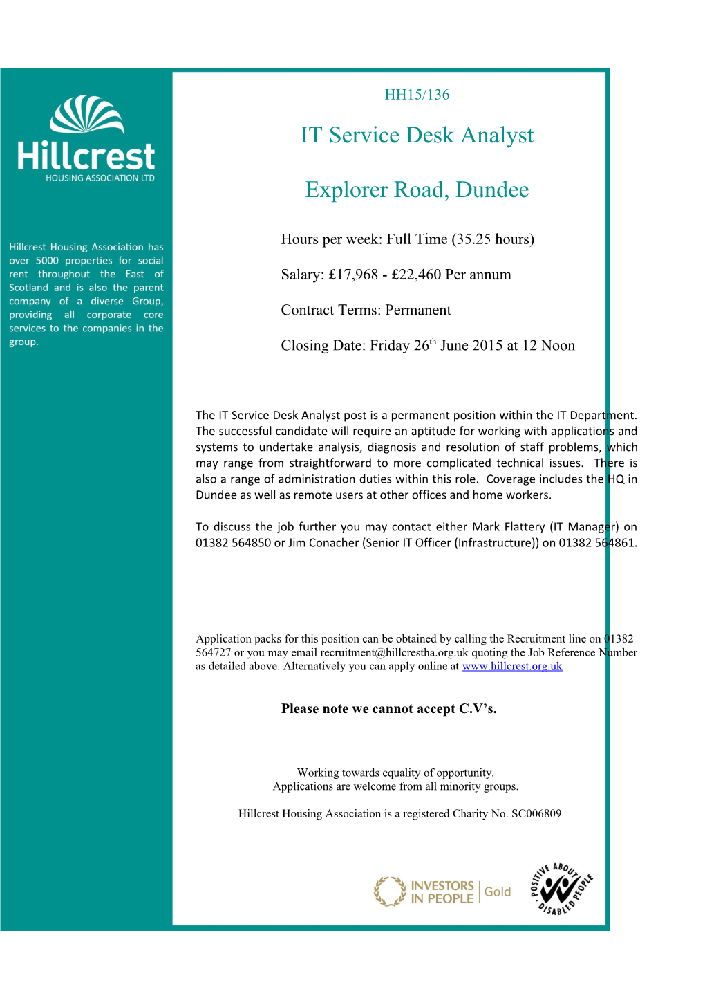 Hillcrest Housing Association Limited