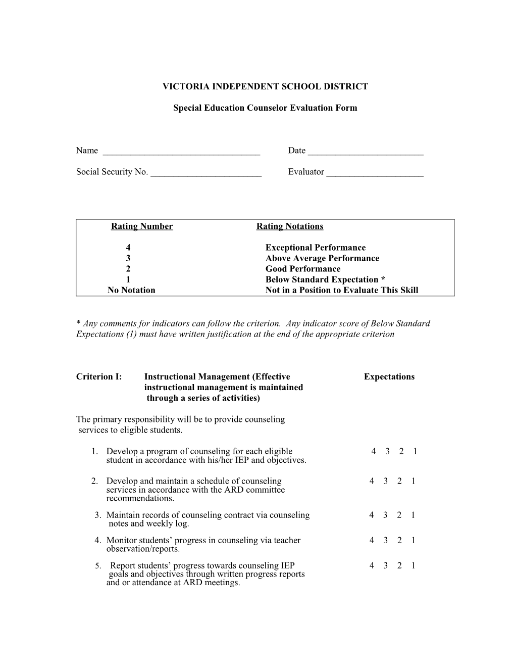 Victoria Independent School District s1