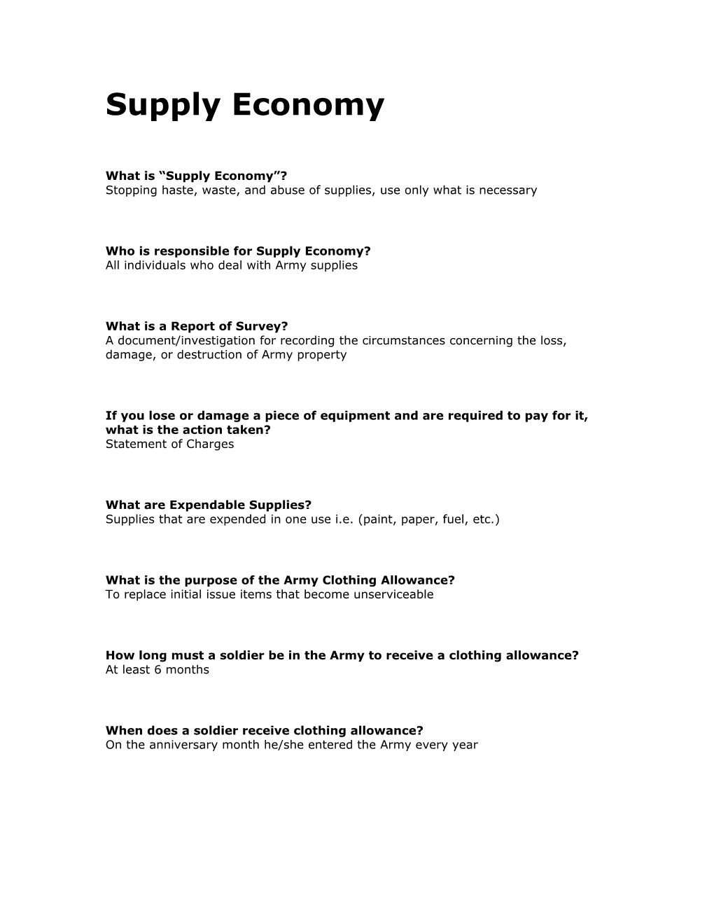 What Is Supply Economy
