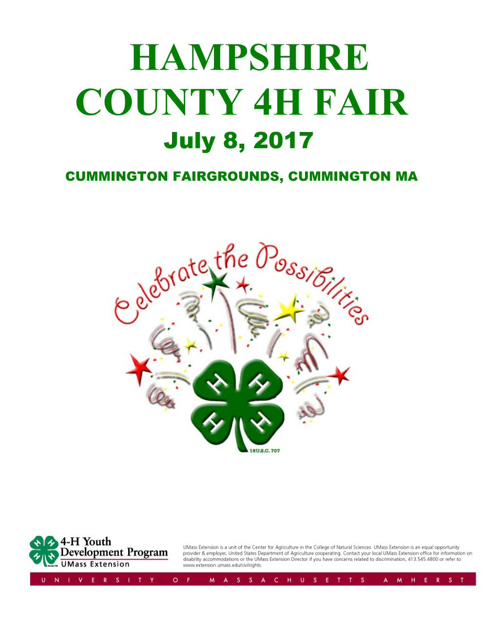 Hampshire County 4-H Fair
