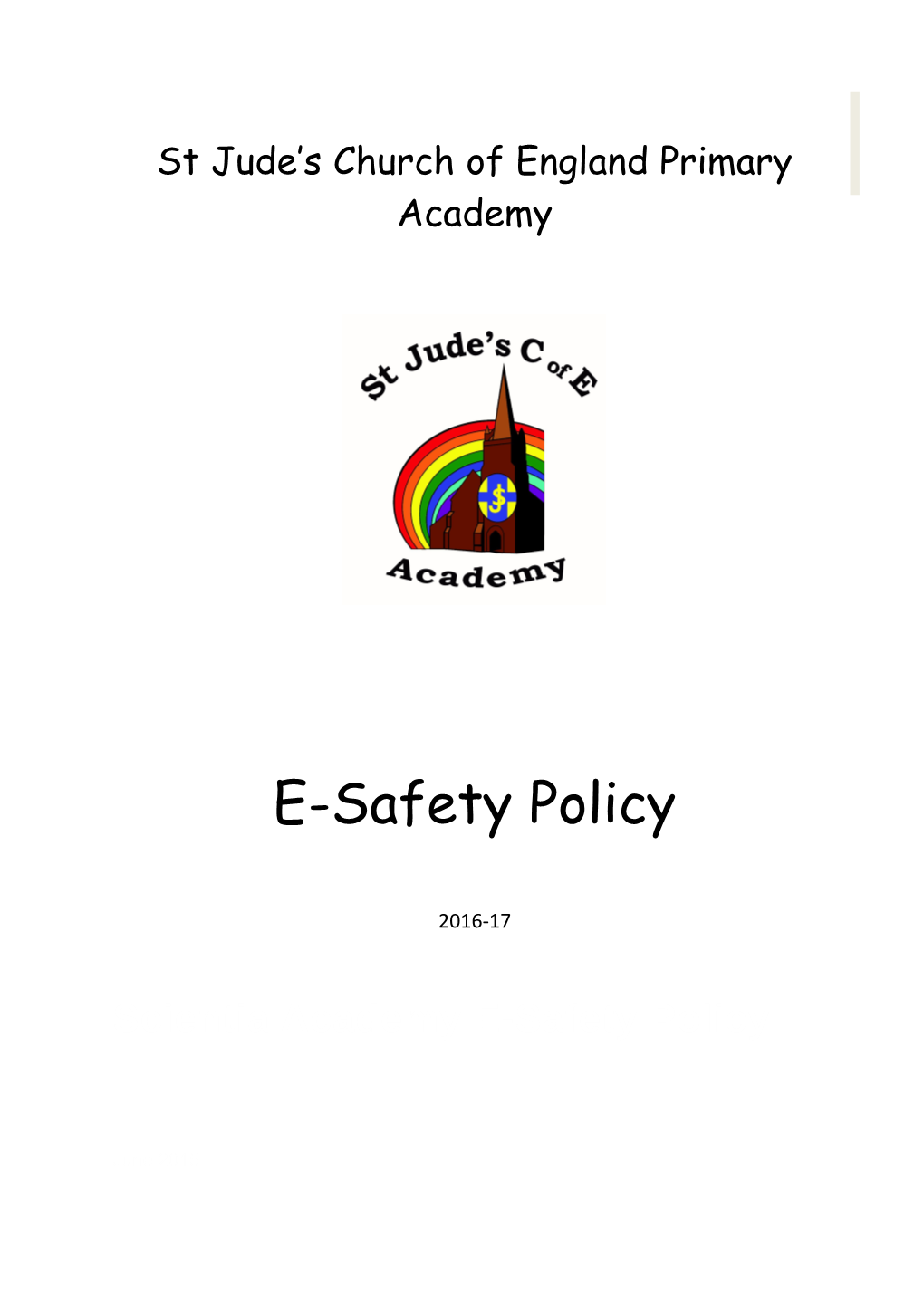 Scientia Academy E-Safety Policy