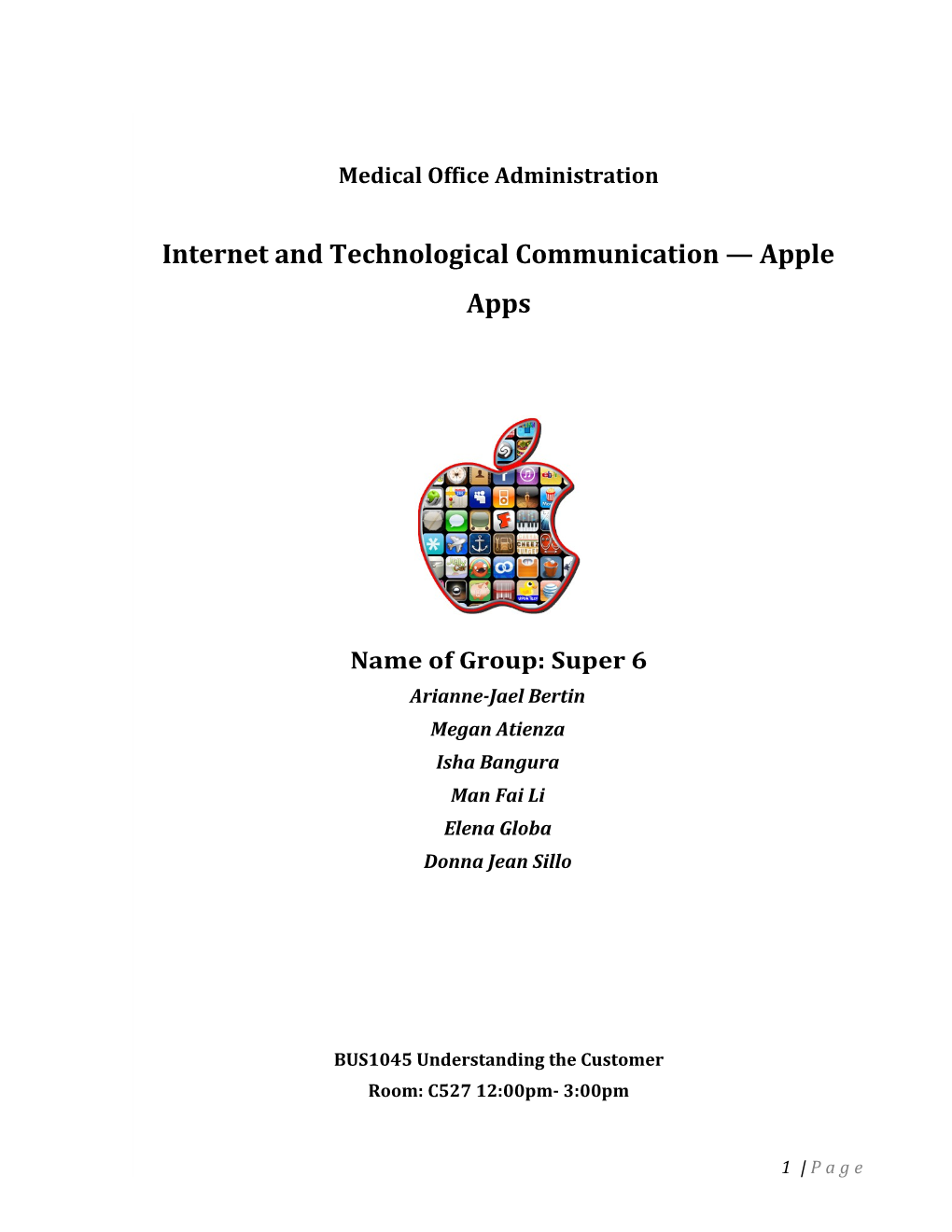 Internet and Technological Communication Apple Apps