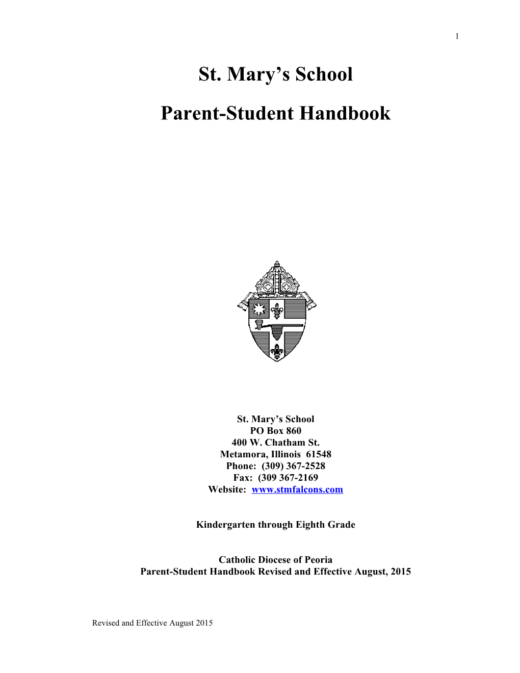 Parent-Student Handbook s1