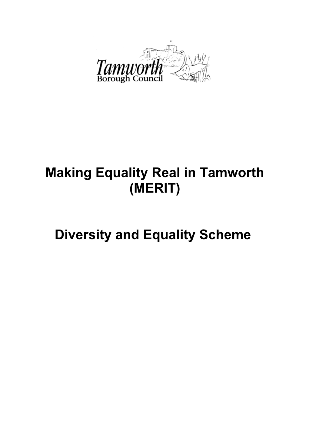 Making Equality Real in Tamworth