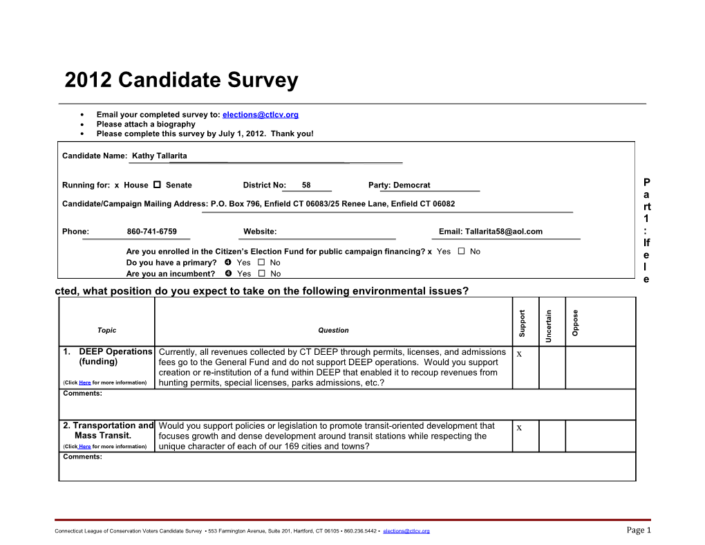 2008 Candidate Survey for Web s1