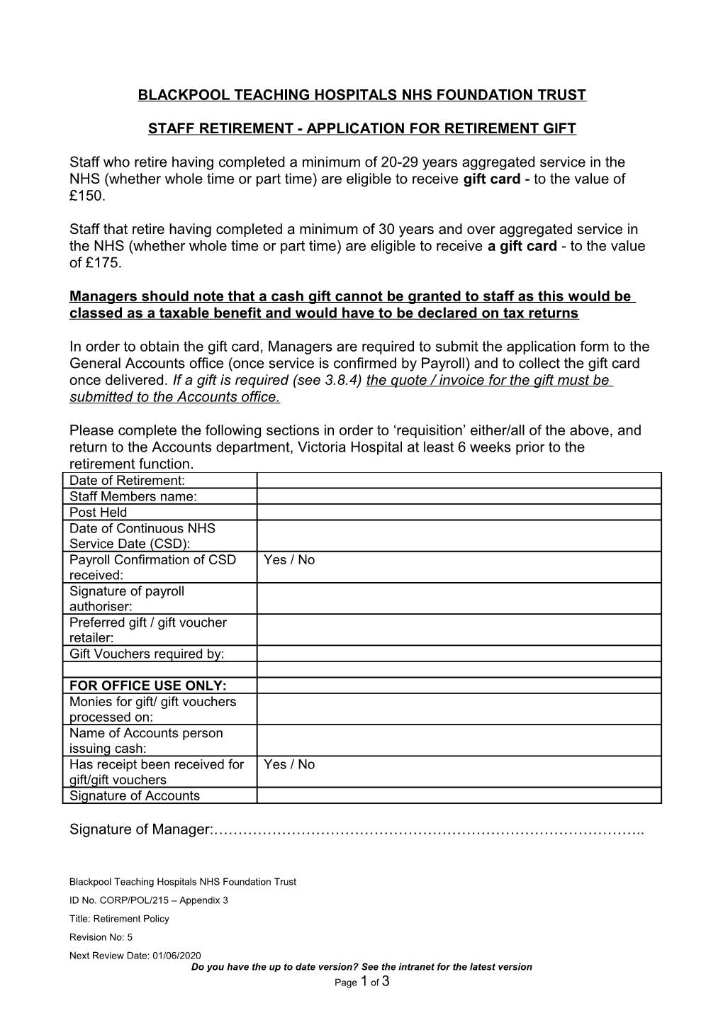 Blackpool Teaching Hospitals Nhs Foundation Trust