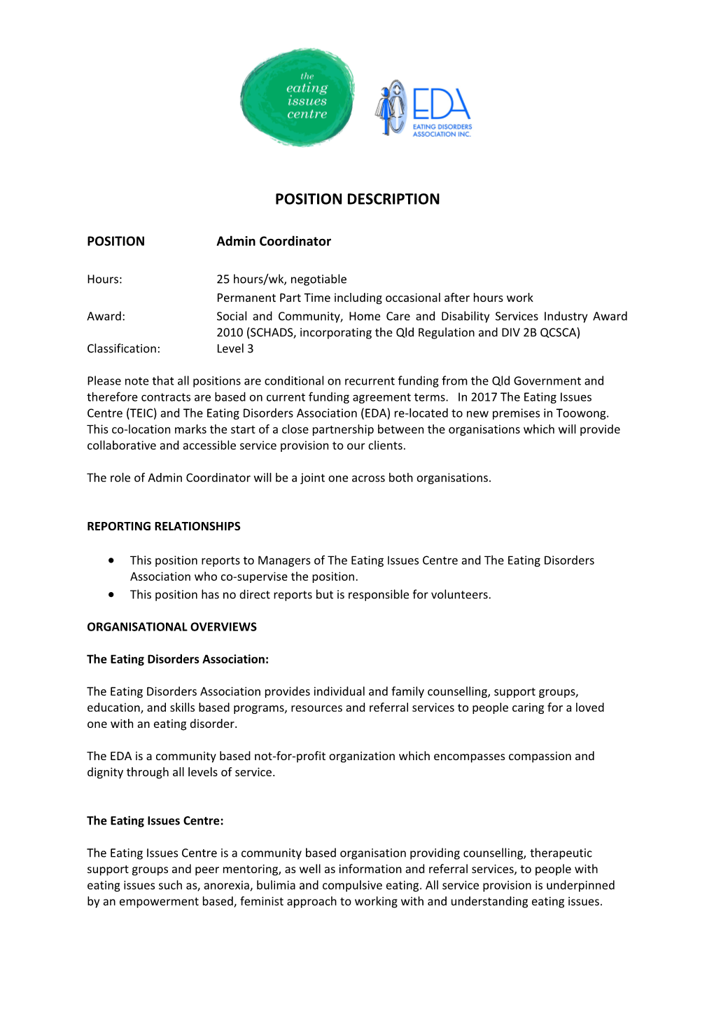 Position Description s87