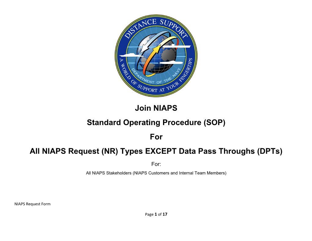 Standard Operating Procedure (SOP) s2