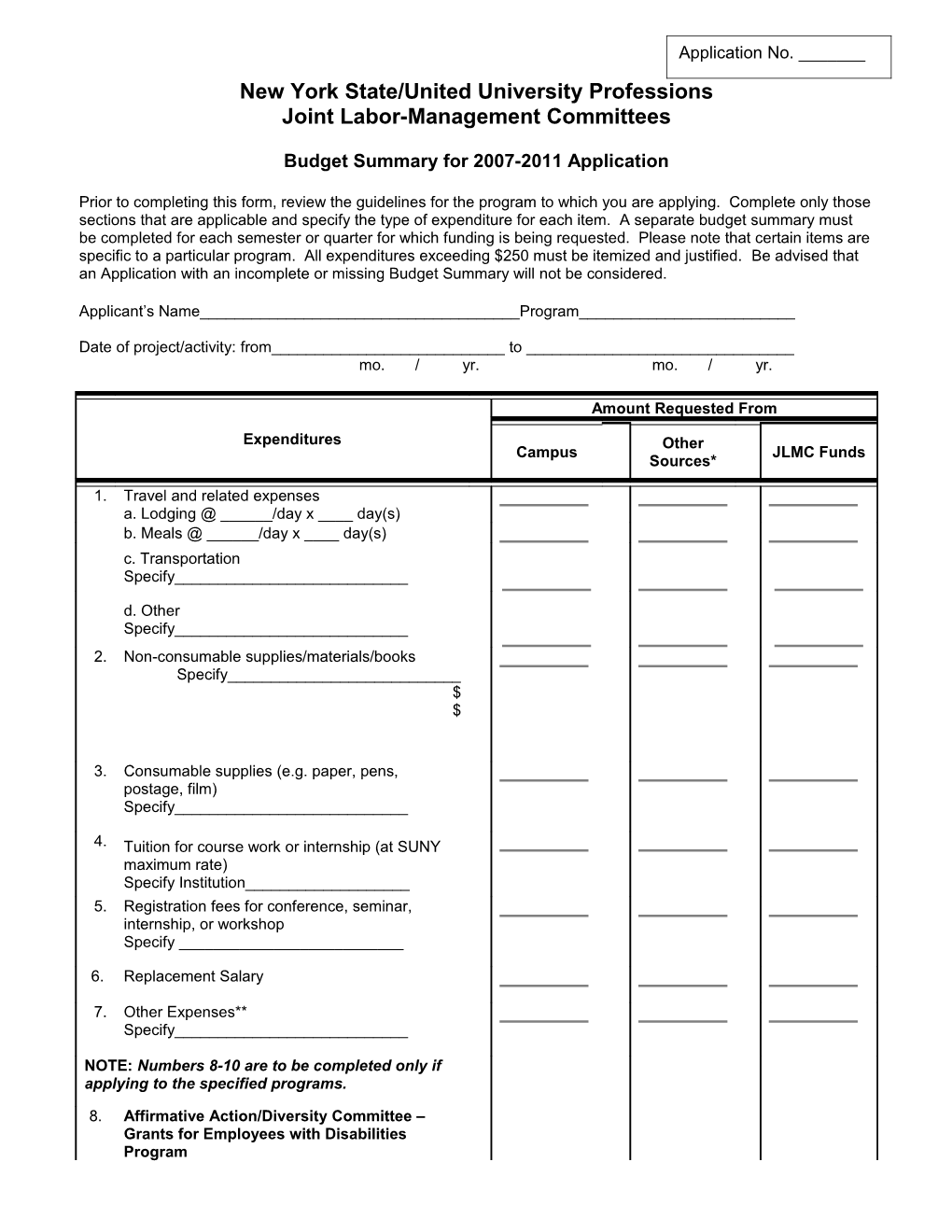 State/UUP Joint Labor Management Committees