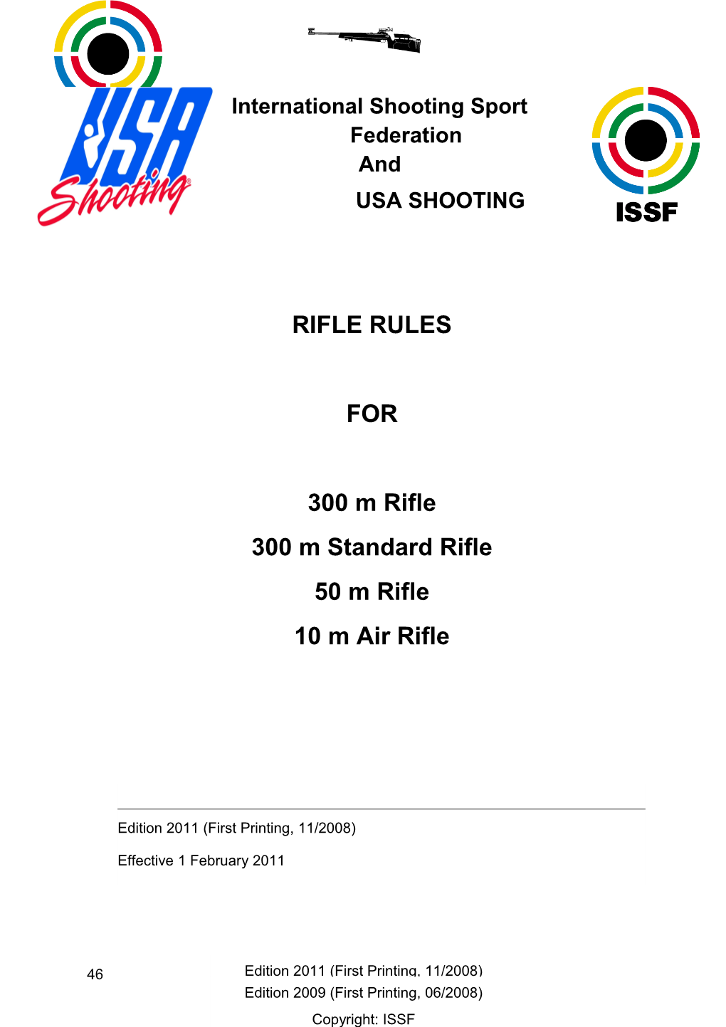 7.3 Range and Target Standards - 304