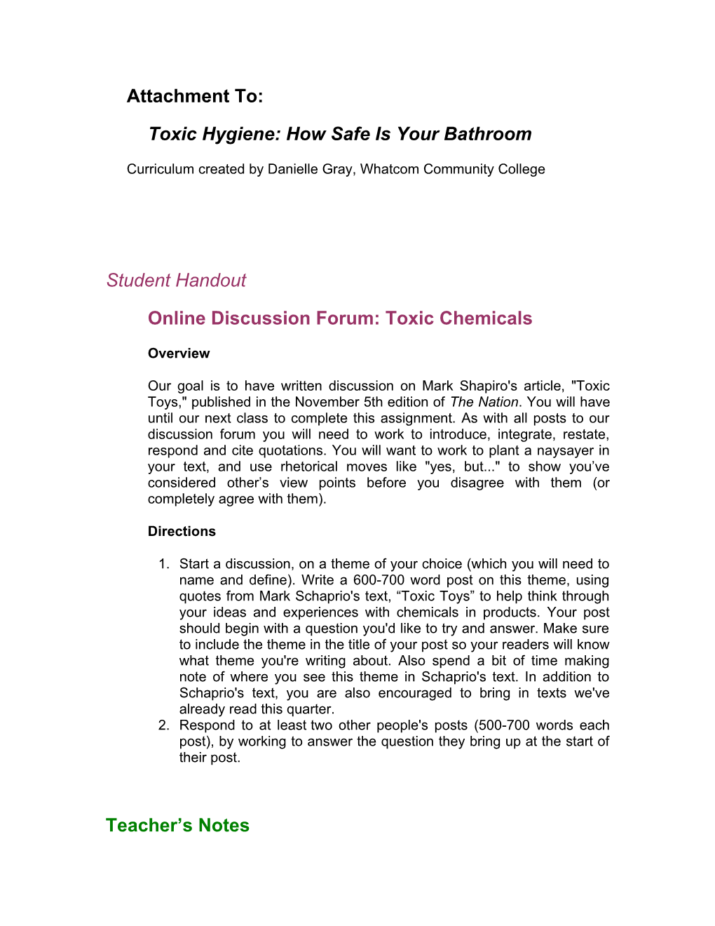Toxic Hygiene: How Safe Is Your Bathroom