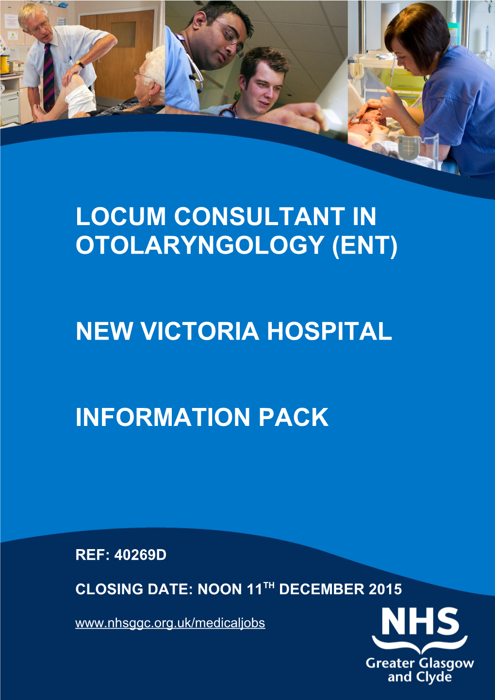 Locum Consultant in Otolaryngology (Ent)