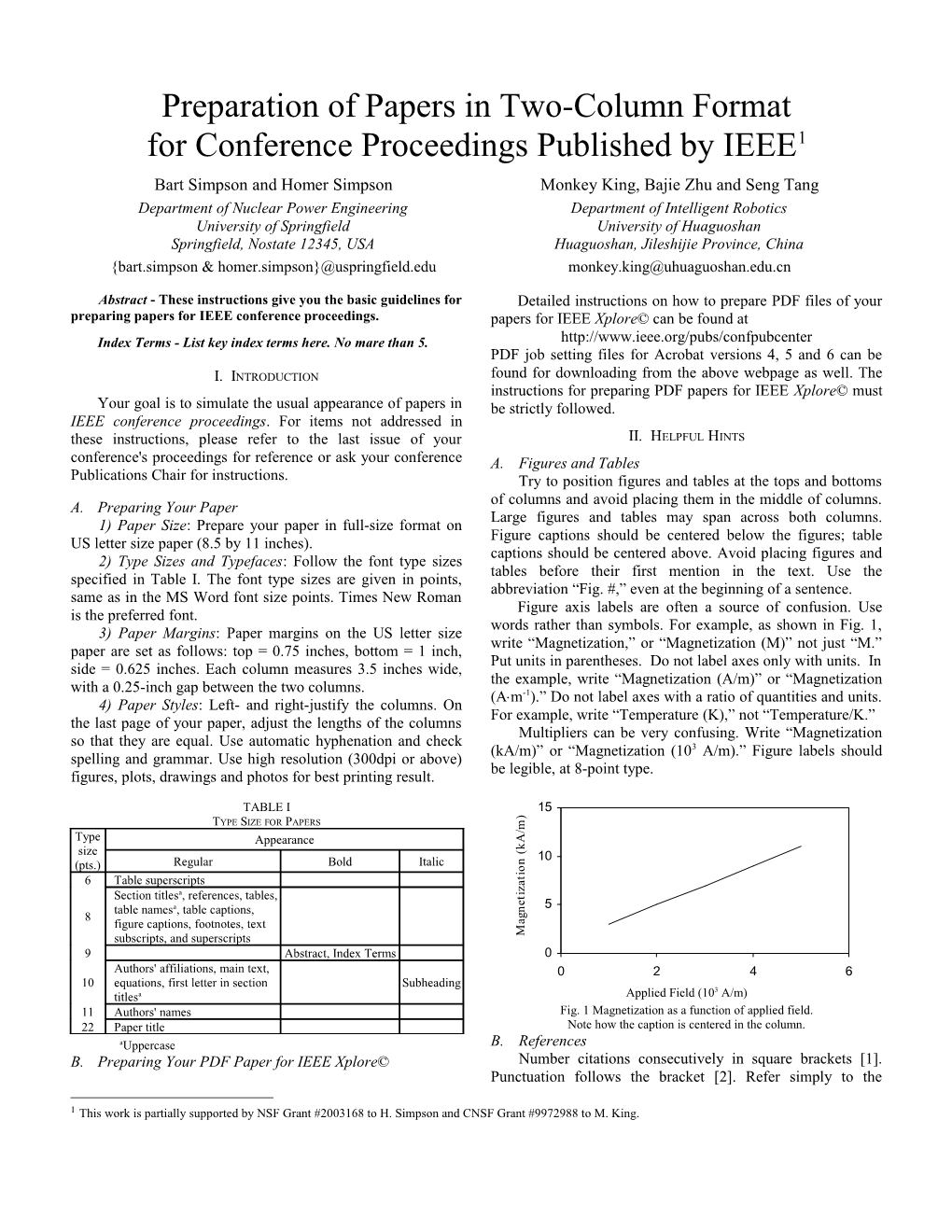 IEEE Conference Paper Template s1