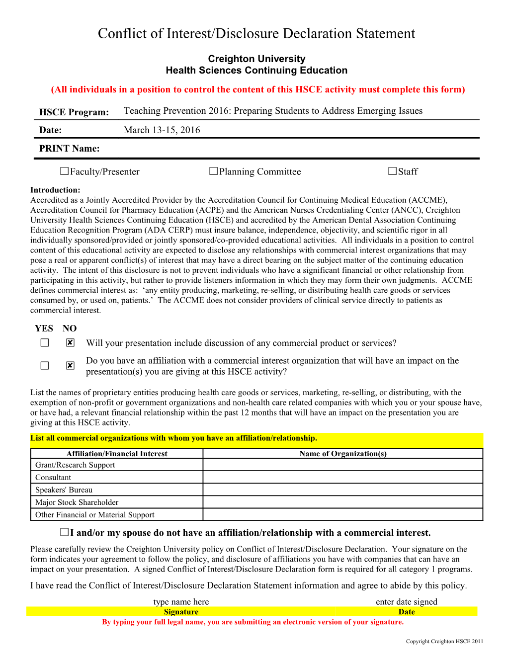 Health Sciences Continuing Education