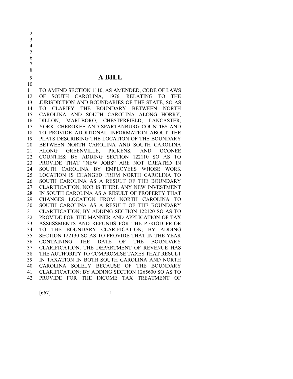 2015-2016 Bill 667 Text of Previous Version (Apr. 15, 2015) - South Carolina Legislature Online