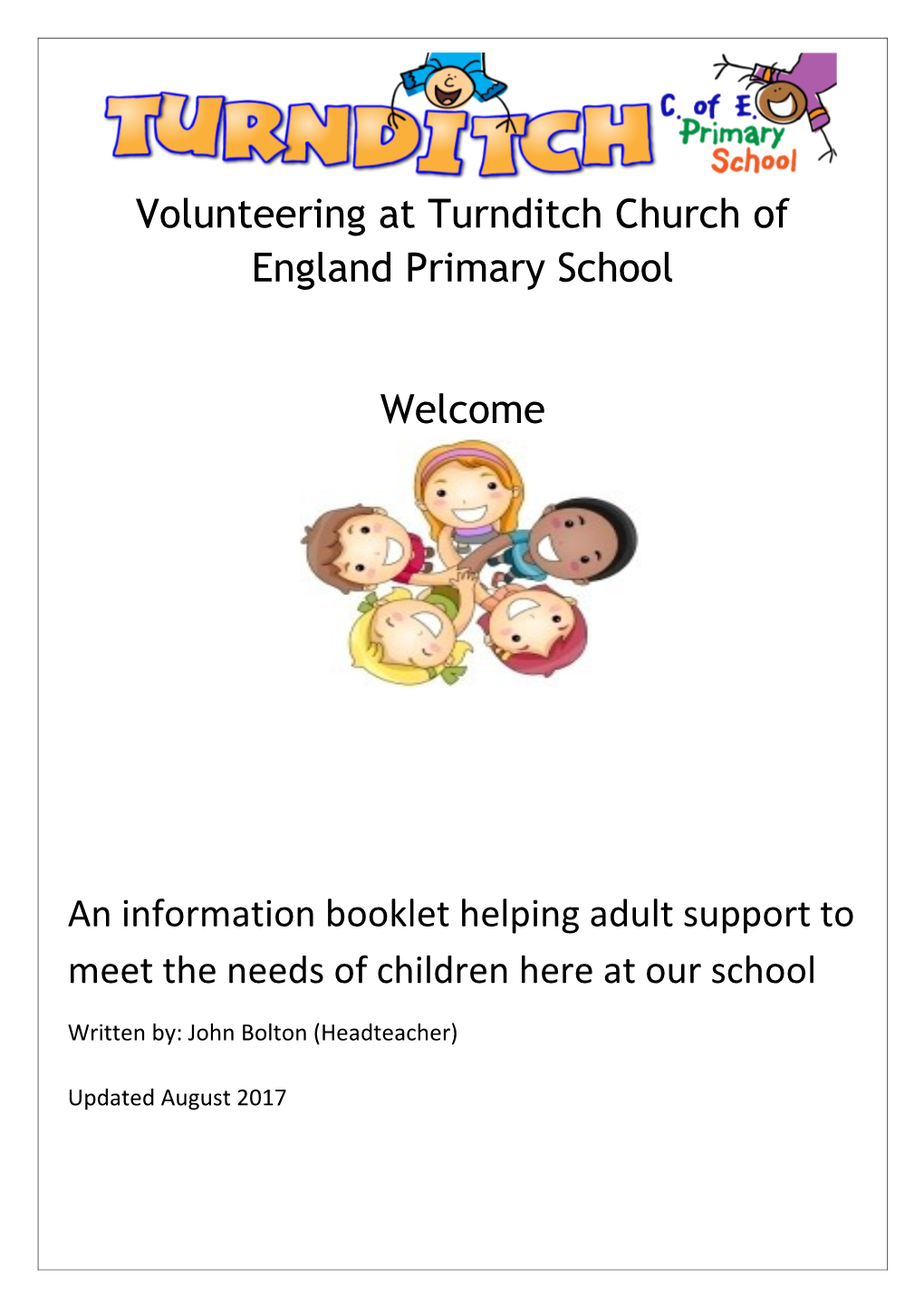 Volunteering at Turnditch Church of England Primary School