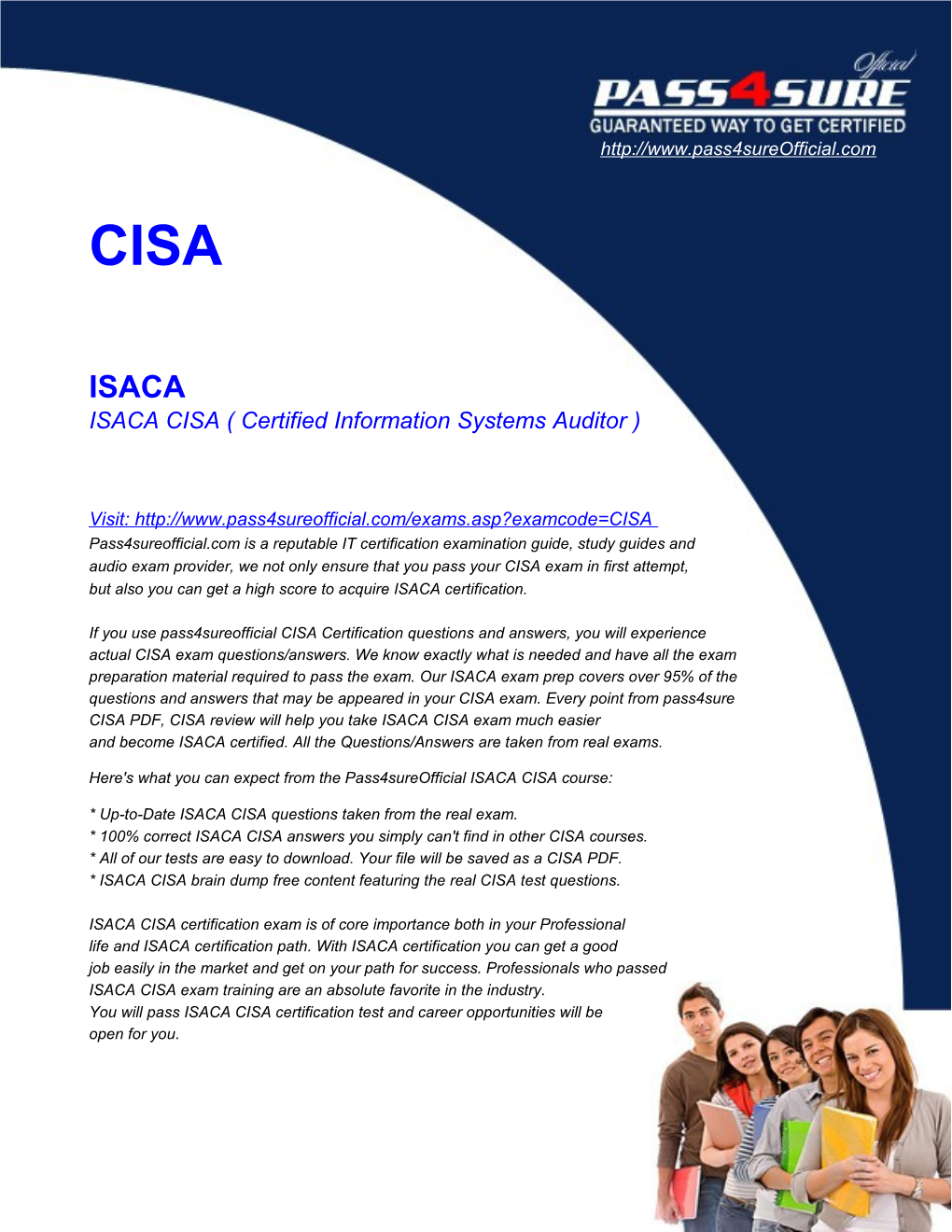 ISACA CISA ( Certified Information Systems Auditor )