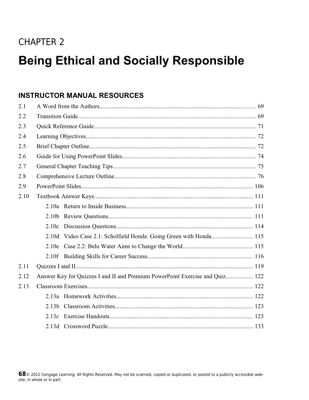 Being Ethical and Socially Responsible