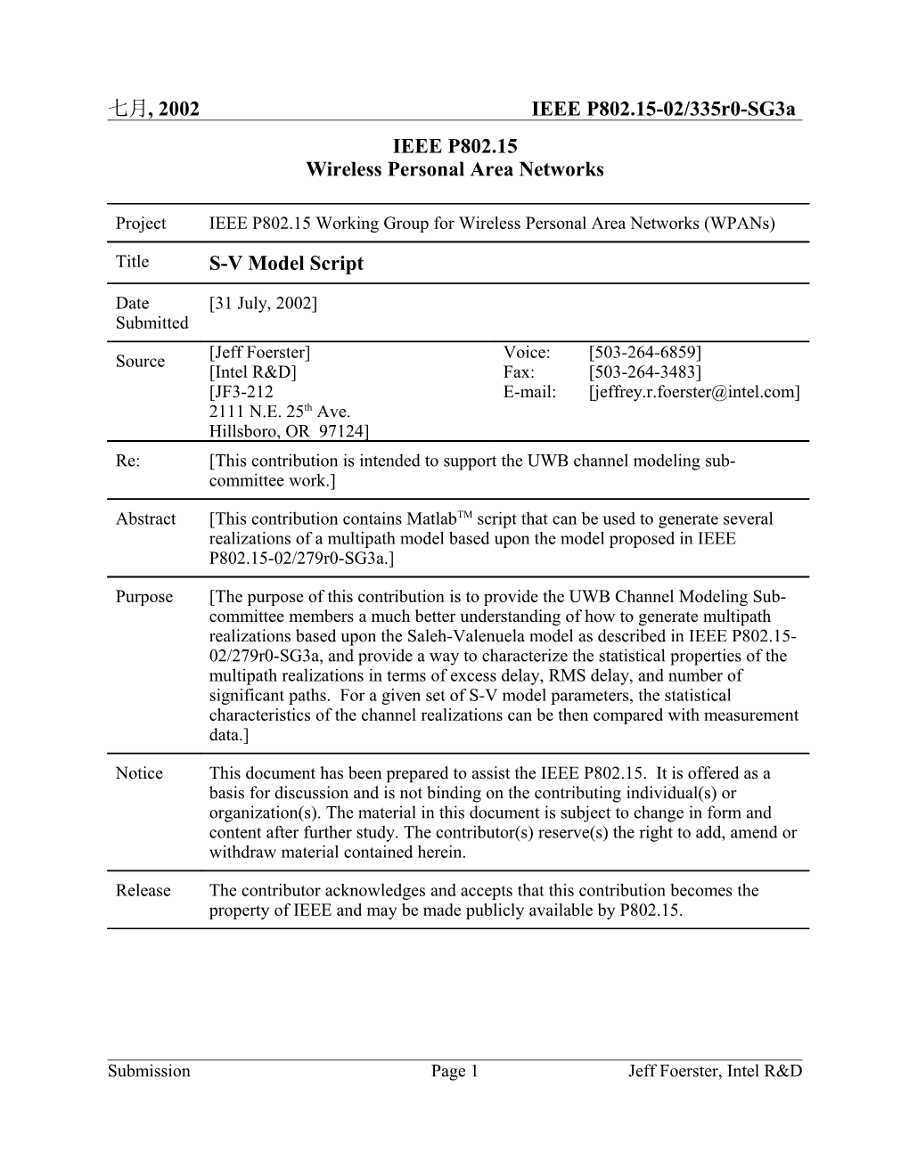 Wireless Personal Area Networks s5