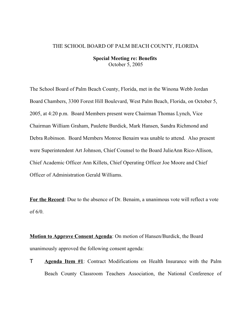 The School Board of Palm Beach County, Florida s1