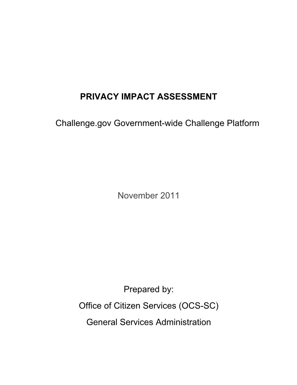Privacy Impact Assessment s1