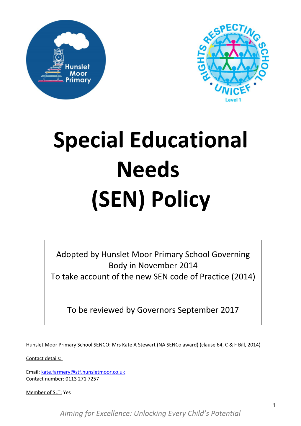 Special Educational Needs